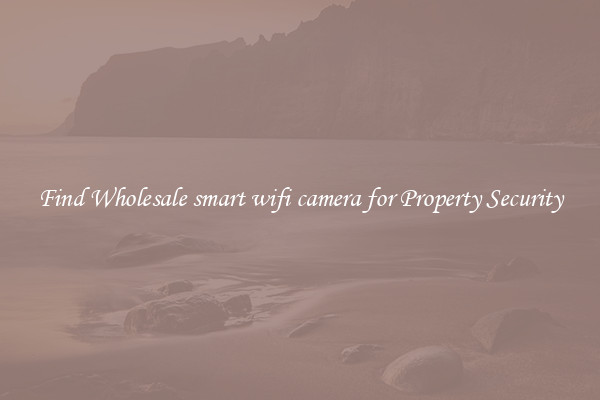 Find Wholesale smart wifi camera for Property Security
