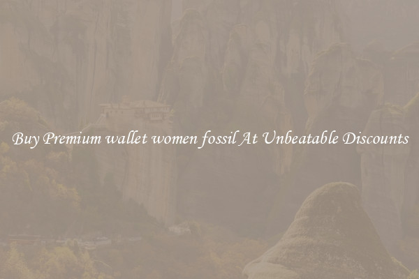 Buy Premium wallet women fossil At Unbeatable Discounts