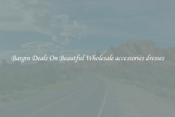 Bargin Deals On Beautful Wholesale accessories dresses