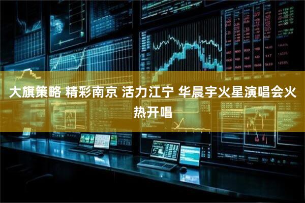 大旗策略 精彩南京 活力江宁 华晨宇火星演唱会火热开唱