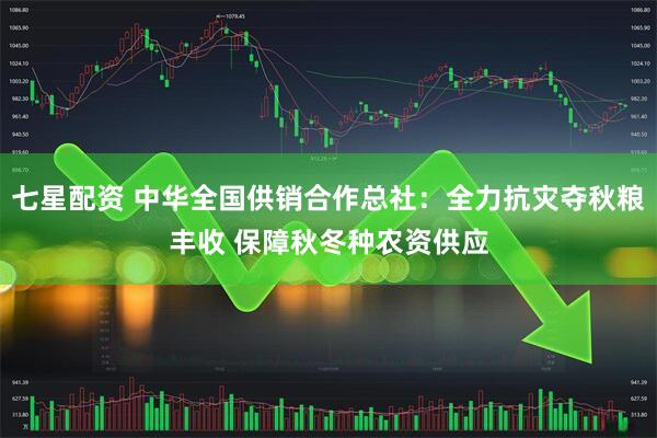 七星配资 中华全国供销合作总社：全力抗灾夺秋粮丰收 保障秋冬种农资供应